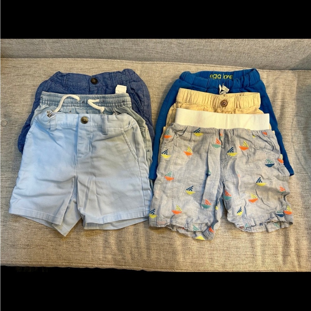 Kids' Assorted Color Shorts Set EGGNY, Zara, Janie & Jack size 3